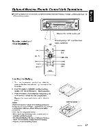 Предварительный просмотр 13 страницы Clarion M455A Owner'S Manual