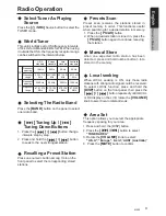 Preview for 9 page of Clarion M505 Owners And Installation Manual