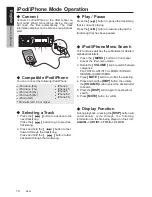 Preview for 14 page of Clarion M505 Owners And Installation Manual