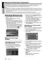 Preview for 52 page of Clarion MAX685BT Owner'S Manual & Installation Manual