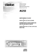 Предварительный просмотр 1 страницы Clarion MZ55 Owner'S Manual