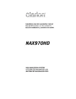 Preview for 62 page of Clarion NAX970HD  NAX970HD NAX970HD Owner'S Manual