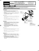 Clarion NONE FOUND SRH292HX Connecting Manual предпросмотр