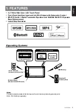 Предварительный просмотр 3 страницы Clarion NX302E Owner'S Manual