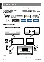 Предварительный просмотр 4 страницы Clarion NX409 Owner'S Manual & Installation Manual