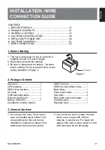 Предварительный просмотр 47 страницы Clarion NX409 Owner'S Manual & Installation Manual