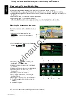 Предварительный просмотр 14 страницы Clarion NX502E User Manual