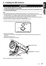 Preview for 65 page of Clarion NX509 Owner'S Manual & Installation Manual