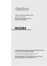 Clarion NX509A Owner'S Manual & Installation Manual preview