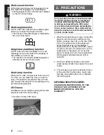 Preview for 6 page of Clarion NX509E Owner'S Manual & Installation Instructions