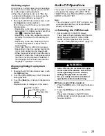 Preview for 35 page of Clarion NX509E Owner'S Manual & Installation Instructions