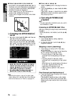 Preview for 38 page of Clarion NX509E Owner'S Manual & Installation Instructions