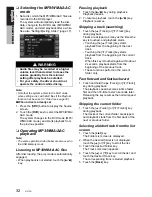 Preview for 34 page of Clarion NX700 Owner'S Manual & Installation Manual