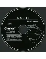 Предварительный просмотр 178 страницы Clarion NX700 Quick Start Manual