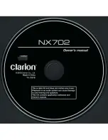 Предварительный просмотр 170 страницы Clarion NX702 Installation Manual