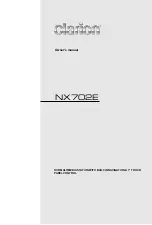 Clarion NX702E Owner'S Manual предпросмотр