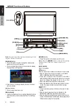 Preview for 9 page of Clarion NZ502E Owner'S Manual & Installation Manual