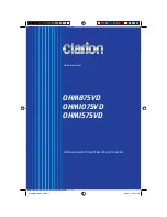 Clarion OHM1075VD Owner'S Manual preview
