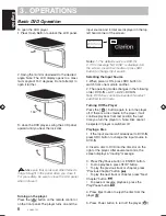 Preview for 8 page of Clarion OHM107VD Owner'S Manual