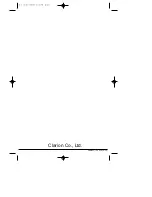 Предварительный просмотр 8 страницы Clarion OHM643 Owner'S Manual