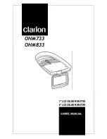 Preview for 1 page of Clarion OHM733 Owner'S Manual