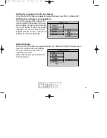 Preview for 23 page of Clarion OHMD74 Owners And Installation Manual