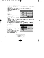 Preview for 24 page of Clarion OHMD74 Owners And Installation Manual