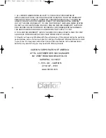 Preview for 42 page of Clarion OHMD74 Owners And Installation Manual