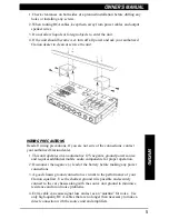 Preview for 5 page of Clarion PEQ460 Operating & Installation Manual