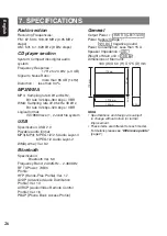 Preview for 26 page of Clarion PJ-4604T Instruction Manual