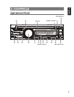 Предварительный просмотр 5 страницы Clarion PJ-4605 Owner'S Manual