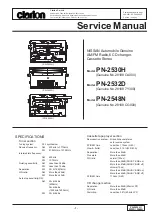 Clarion PN-2530H Instruction Manual preview