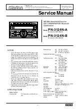 Preview for 1 page of Clarion PN-3124N-A Service Manual