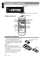 Предварительный просмотр 6 страницы Clarion ProAudio DXZ435  DXZ435 DXZ435 Owner'S Manual