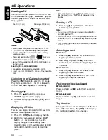 Preview for 12 page of Clarion ProAudio DXZ435  DXZ435 DXZ435 Owner'S Manual