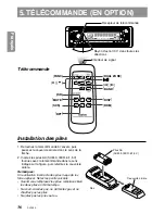 Предварительный просмотр 32 страницы Clarion ProAudio DXZ535 Owner'S Manual