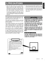 Preview for 3 page of Clarion ProAudio DXZ545MP Owner'S Manual