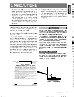 Preview for 3 page of Clarion ProAudio DXZ745MP Owner'S Manual