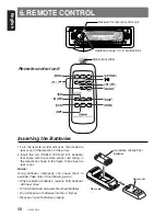 Предварительный просмотр 10 страницы Clarion ProAudio DXZ845MC Owner'S Manual