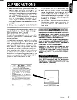 Preview for 3 page of Clarion ProAudio DXZ935 Owner'S Manual