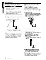 Preview for 18 page of Clarion ProAudio VRX 935VD  VRX935VD VRX935VD Owners & Installation Manual