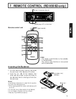 Preview for 5 page of Clarion RDX455D Owner'S Manual