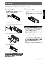 Предварительный просмотр 5 страницы Clarion RDX755Dz Owner'S Manual