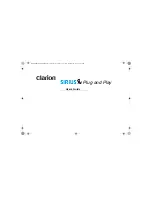 Clarion SIRIUS Plug and Play User Manual предпросмотр