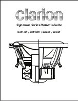 Preview for 1 page of Clarion SSS501 Owner'S Manual