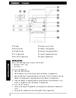 Предварительный просмотр 4 страницы Clarion TVS4091 Owner'S Manual