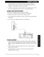 Preview for 7 page of Clarion TVS5091 Owner'S Manual