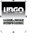Clarion UNGO CS105 Owner'S Manual preview
