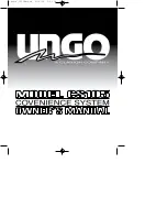 Preview for 1 page of Clarion UNGO CS105 Owner'S Manual