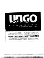 Clarion Ungo MS1001 Installation Manual preview